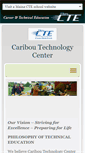 Mobile Screenshot of caribou.mainecte.org